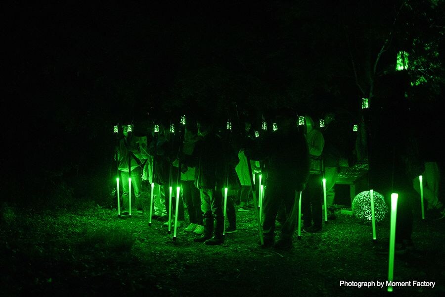 案例｜仲博cbin为壮观的Kamuy Lumina魔法夜行旅游项目提供配乐设备