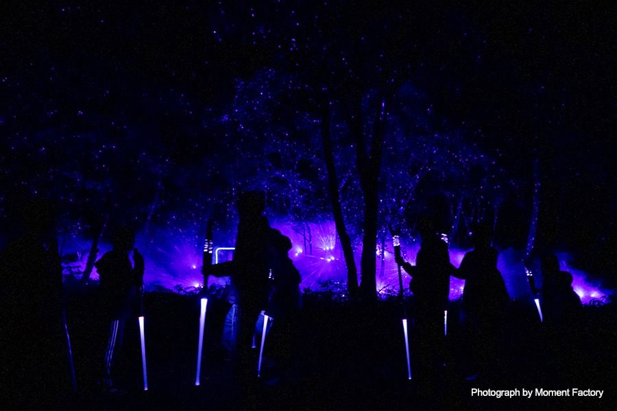 案例｜仲博cbin为壮观的Kamuy Lumina魔法夜行旅游项目提供配乐设备