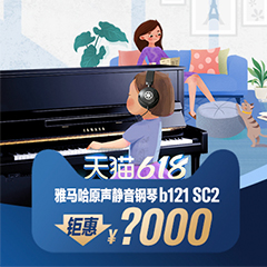 618来袭｜原声静音钢琴空前钜惠！@天猫仲博cbin旗舰店